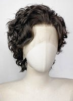 House of Dragon Prince Jacaerys Velaryon Brunette Curly Lace Front Synthetic Men's Wig LF8140