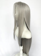 Final Fantasy Sephiroth Grey Straight Lace Front Synthetic Men's Wig LF8141
