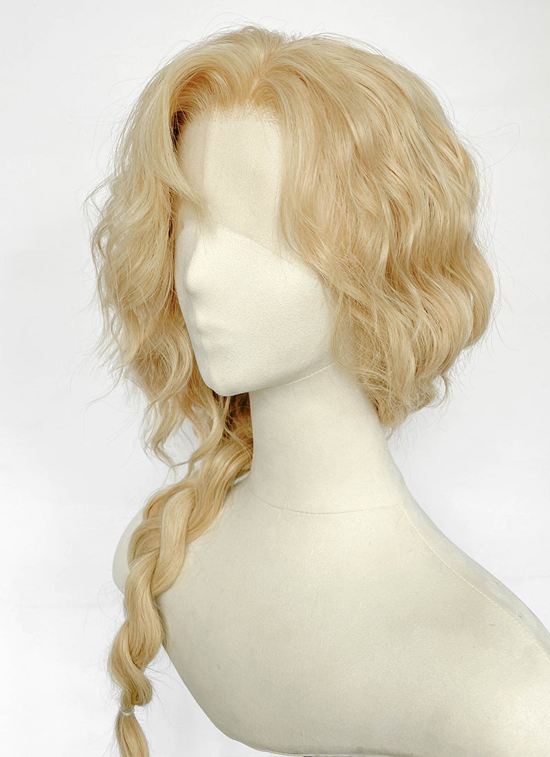Blonde Braided Lace Front Synthetic Wig LF8145