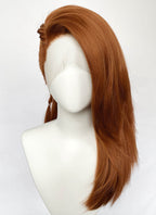 Ginger Straight Braided Lace Front Synthetic Men's Wig With Shaved Side LF8147