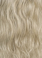 Mixed Blonde With Dark Roots Wavy Lace Front Synthetic Hair Wig LF8155