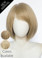 Resident Evil Ashley Graham Medium Blonde Straight 13" x 6" Lace Top Synthetic Wig LF8156