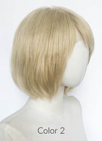 Resident Evil Ashley Graham Medium Blonde Straight 13" x 6" Lace Top Synthetic Wig LF8156