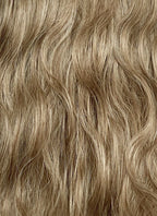 Mixed Blonde With Dark Roots Wavy Lace Front Synthetic Hair Wig LF8159