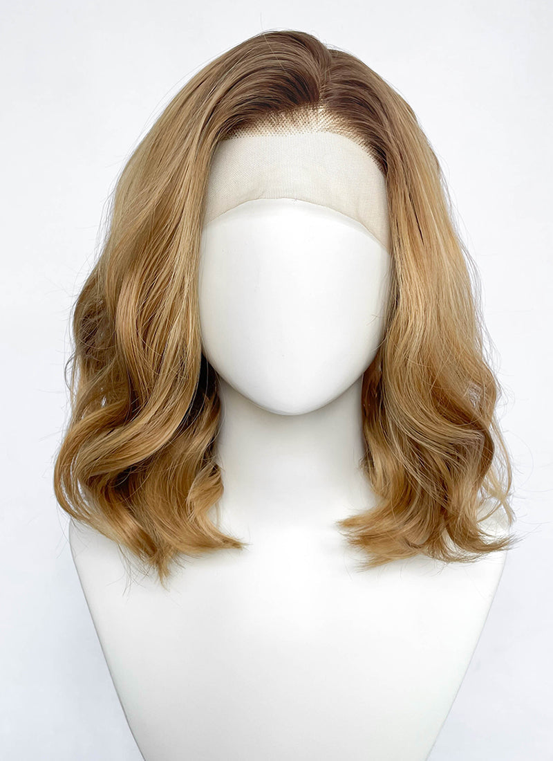 Interview with the Vampire Lestat de Lioncourt Wavy Mixed Blonde With Dark Roots Lace Front Synthetic Wig LF8160
