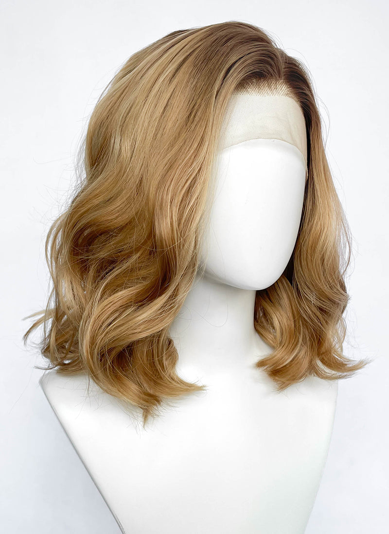 Interview with the Vampire Lestat de Lioncourt Wavy Mixed Blonde With Dark Roots Lace Front Synthetic Wig LF8160