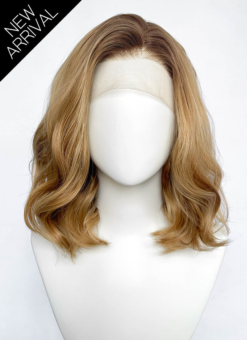 Interview with the Vampire Lestat de Lioncourt Wavy Mixed Blonde With Dark Roots Lace Front Synthetic Wig LF8160