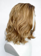 Interview with the Vampire Lestat de Lioncourt Wavy Mixed Blonde With Dark Roots Lace Front Synthetic Wig LF8160