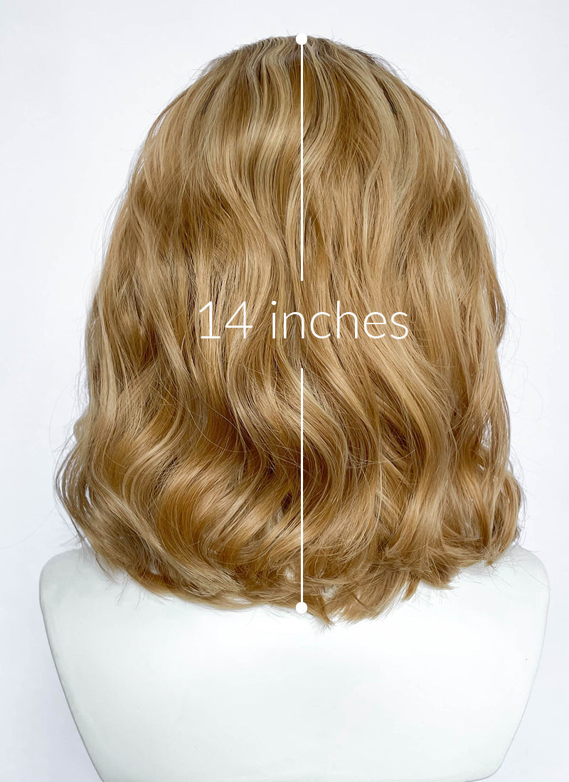 Interview with the Vampire Lestat de Lioncourt Wavy Mixed Blonde With Dark Roots Lace Front Synthetic Wig LF8160