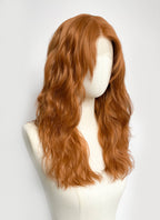 Spider-Man Jean Grey Ginger Wavy Lace Front Synthetic Hair Wig LF8161