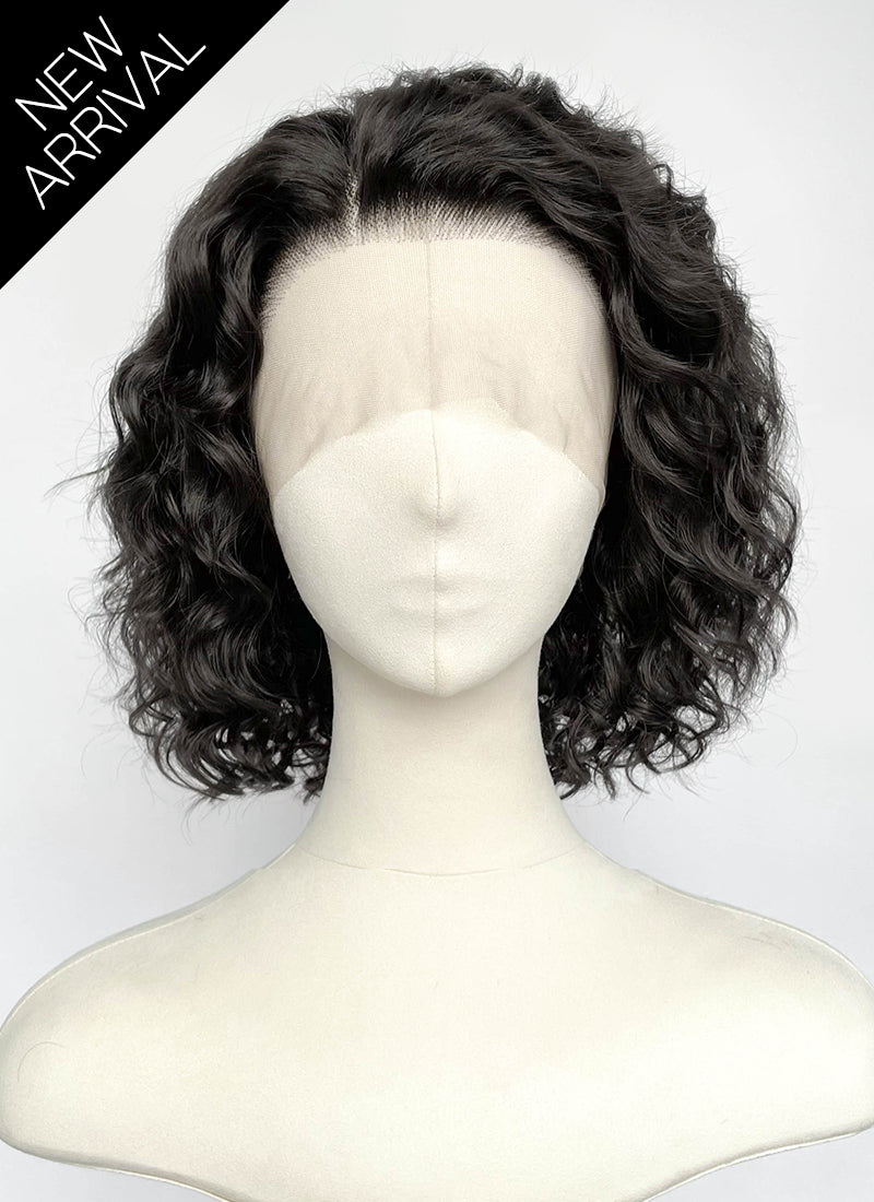 Interview With The Vampire Armand Black Curly Lace Front Synthetic Men's Wig LF8162