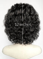 Interview With The Vampire Armand Black Curly Lace Front Synthetic Men's Wig LF8162