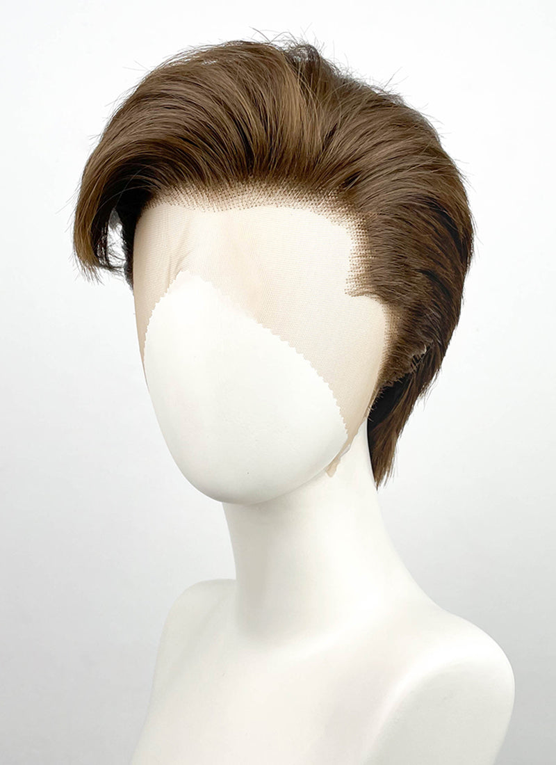 Green Lantern Straight Brunette Lace Front Synthetic Men's Wig LF8165