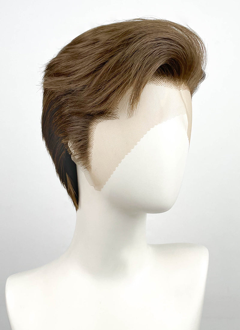 Green Lantern Straight Brunette Lace Front Synthetic Men's Wig LF8165