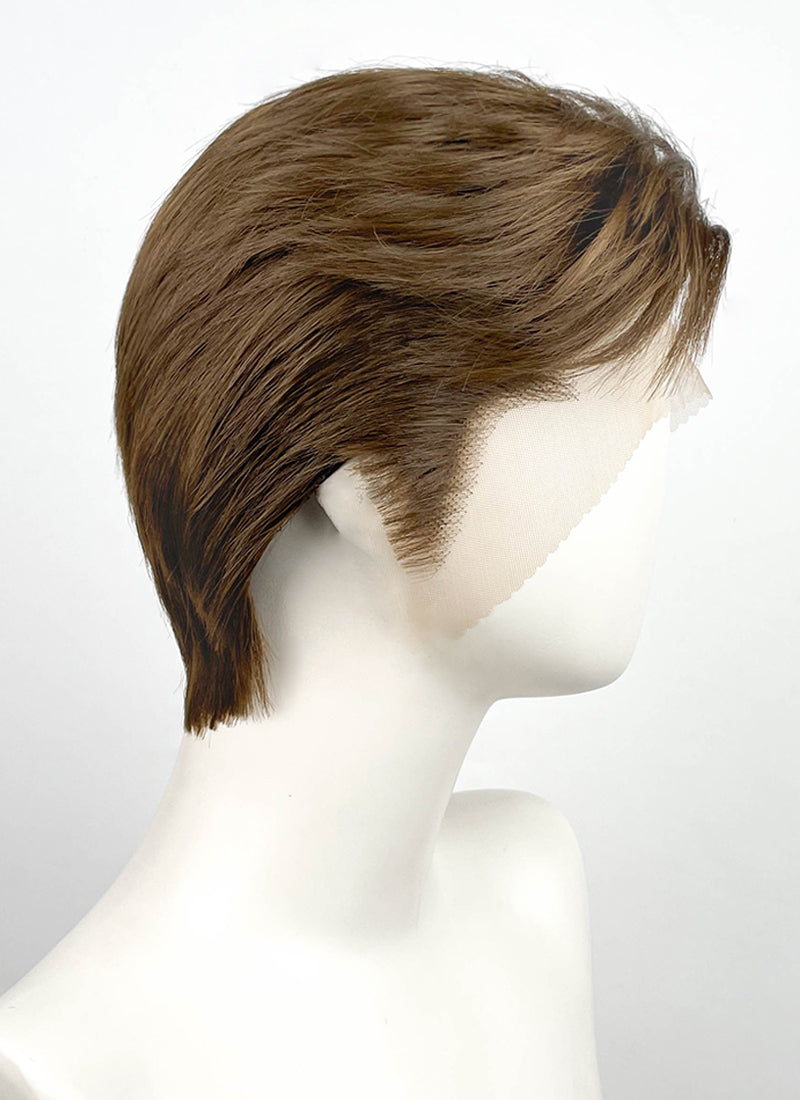 Green Lantern Straight Brunette Lace Front Synthetic Men's Wig LF8165