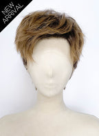 Project Hail Mary Ryland Grace Mixed Blonde With Dark Roots Wavy 13" x 6" Lace Top Synthetic Men's Wig LF8166