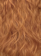 White Mixed Ginger Wavy Lace Front Synthetic Wig LF8172