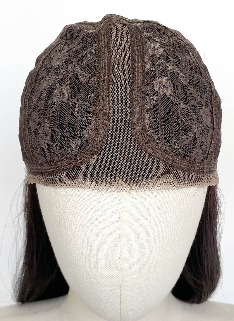 Brunette Wavy Lace Front Synthetic Wig LFCS262