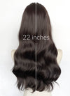 Brunette Wavy Lace Front Synthetic Wig LFCS262