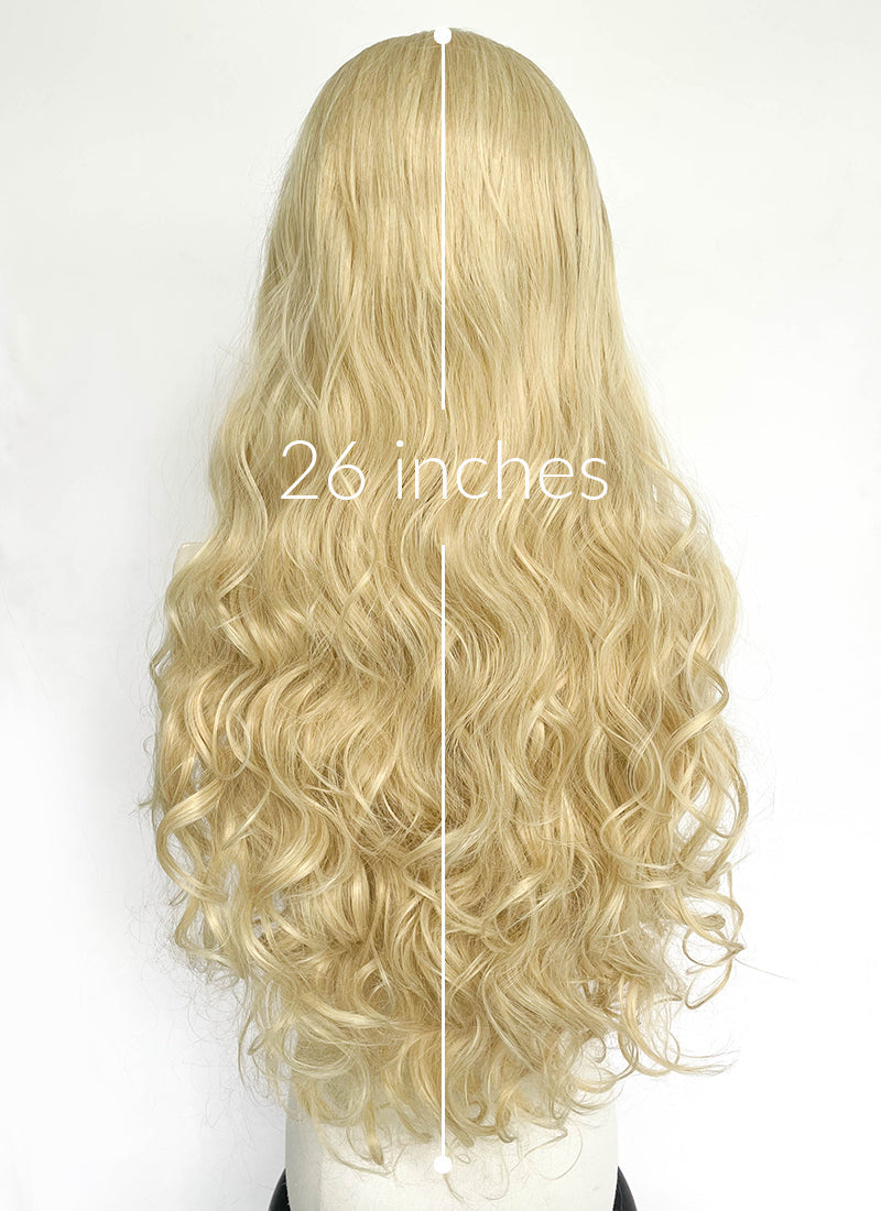 Blonde Wavy Lace Front Synthetic Wig LFCS283