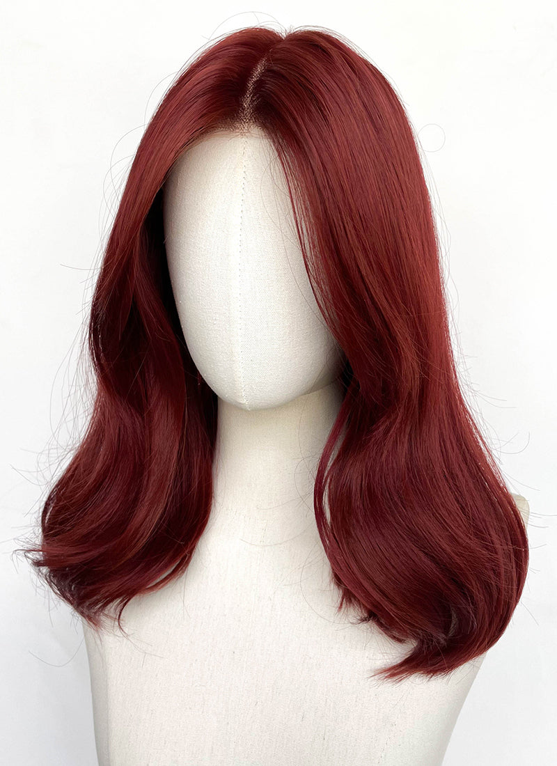 Red Straight Lace Front Synthetic Wig LFCS287