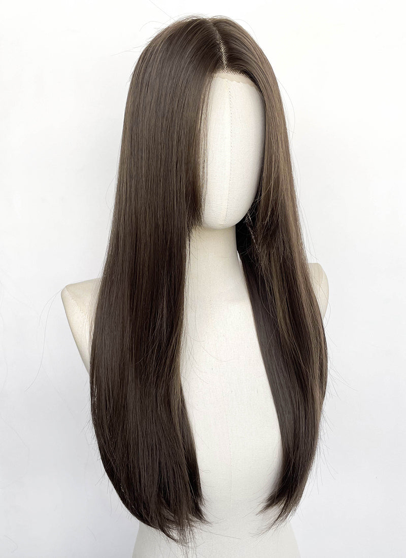 Brunette Straight Lace Front Synthetic Wig LFCS288