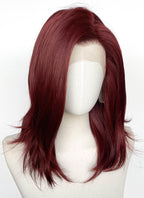Red Wavy Lace Front Synthetic Wig LFCS291