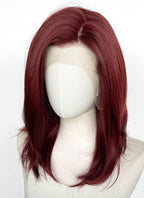Red Wavy Lace Front Synthetic Wig LFCS291