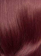 Red Wavy Lace Front Synthetic Wig LFCS291