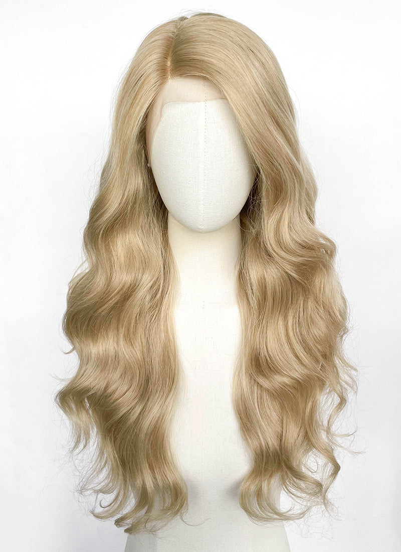 Blonde Wavy Lace Front Synthetic Wig LFCS292