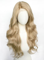 Blonde Wavy Lace Front Synthetic Wig LFCS292