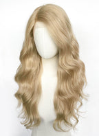 Blonde Wavy Lace Front Synthetic Wig LFCS292