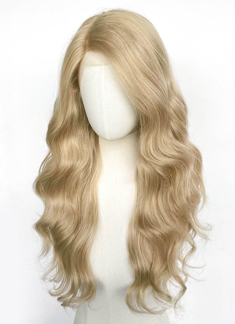 Blonde Wavy Lace Front Synthetic Wig LFCS292