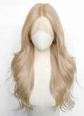 Light Blonde Wavy Lace Front Synthetic Wig LFCS298