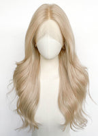 Light Blonde Wavy Lace Front Synthetic Wig LFCS298