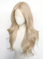 Light Blonde Wavy Lace Front Synthetic Wig LFCS298