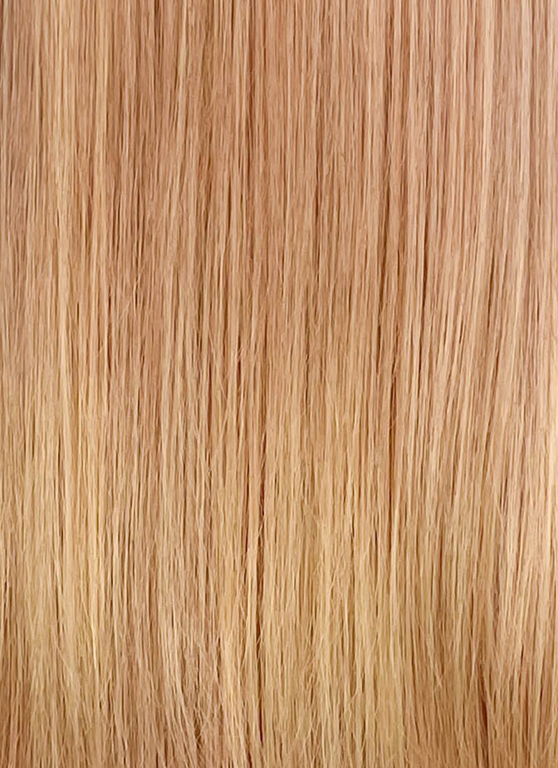 Mixed Blonde Straight 13" x 6" Lace Top Synthetic Hair Wig LFCS303