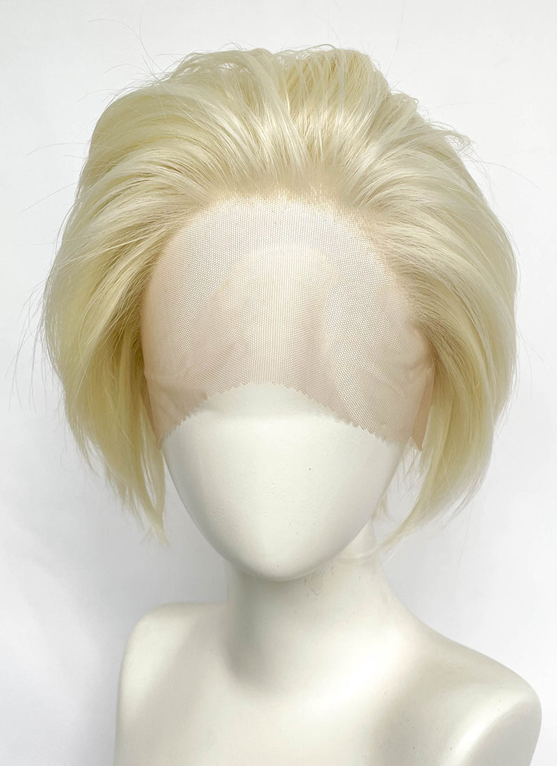 Blonde Straight Lace Front Synthetic Wig LFCS305