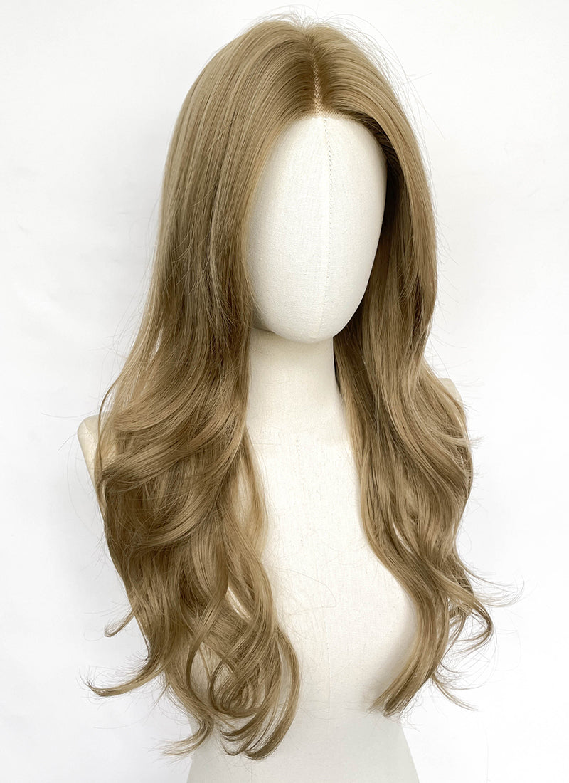 Blonde Wavy Lace Front Synthetic Wig LFCS310