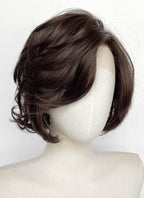 Brunette Wavy Lace Front Synthetic Wig LFCS311