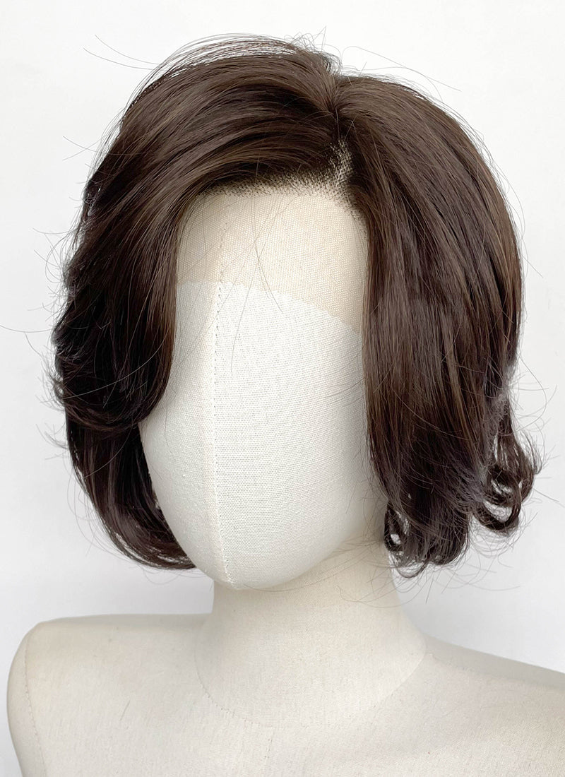Brunette Wavy Lace Front Synthetic Wig LFCS311