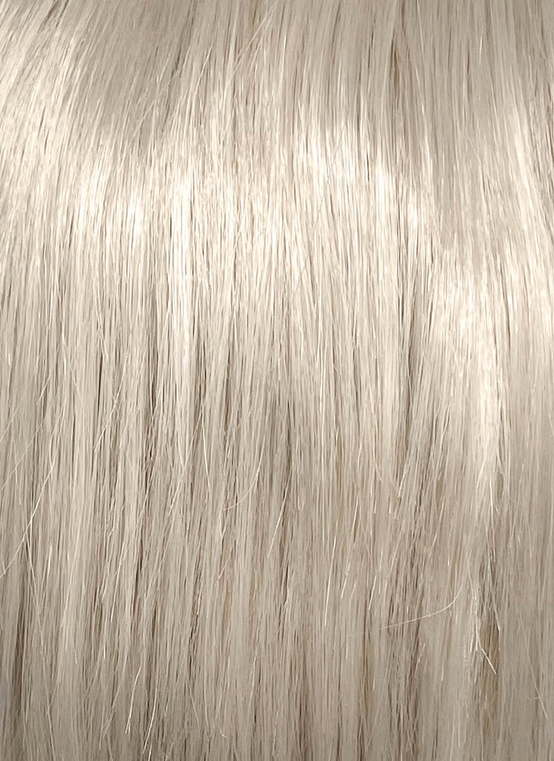 Pastel Ash Blonde Straight Lace Front Synthetic Wig LFCS317