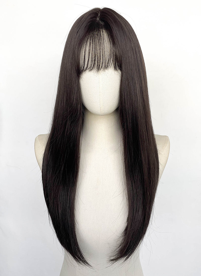 Brunette Straight Lace Front Synthetic Wig LFCS324