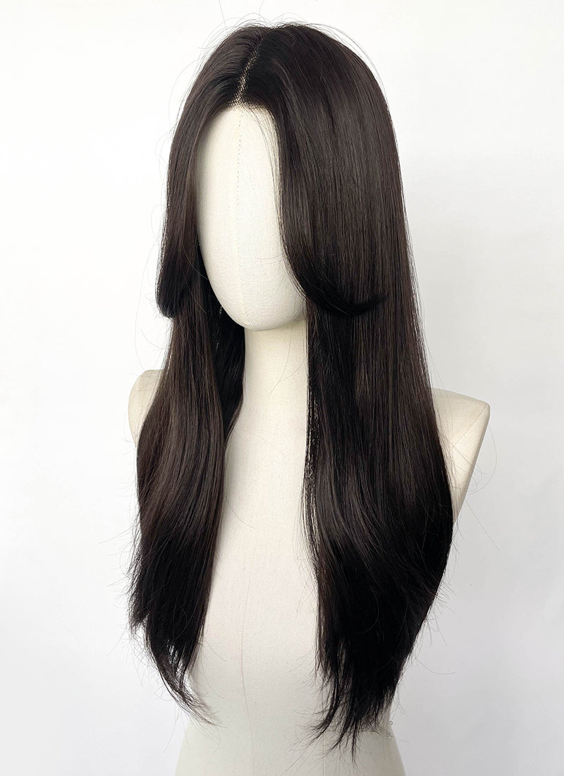 Brunette Straight Lace Front Synthetic Wig LFCS326