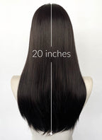 Brunette Straight Lace Front Synthetic Wig LFCS326