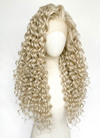 Blonde Curly Lace Front Synthetic Wig LFCS331