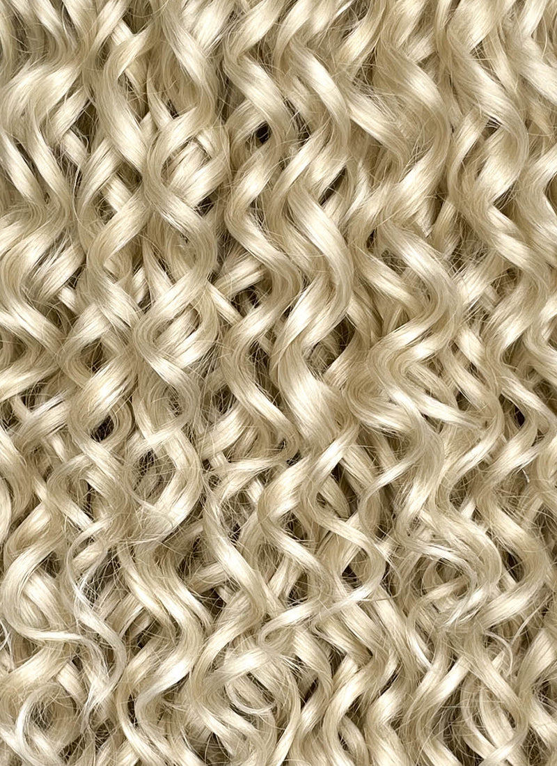 Blonde Curly Lace Front Synthetic Wig LFCS331