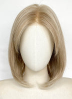 Mixed Blonde Straight Mono Top Lace Wig LFCS334