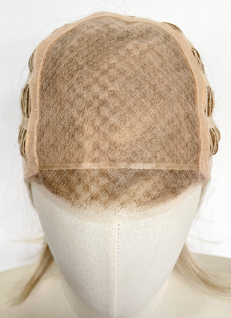Mixed Blonde Straight Mono Top Lace Wig LFCS334
