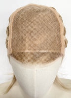 Mixed Blonde Straight Mono Top Lace Wig LFCS334